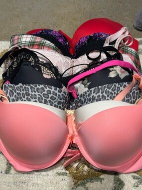 Victoria's Secret Bras (see description for sizes)